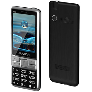 Телефон сотовый Maxvi X900i Black