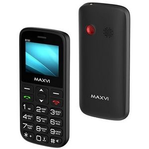 Телефон сотовый Maxvi B100 Black