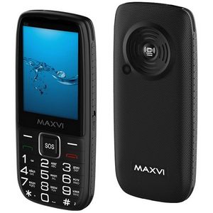 Телефон сотовый Maxvi B32 Black