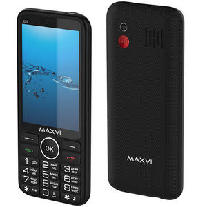 Телефон сотовый Maxvi B35 Black