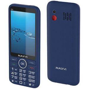 Телефон сотовый Maxvi B35 Blue