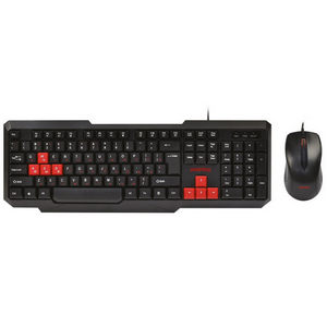 Набор Smartbuy клавиатура+мышь ONE 230346 USB (SBC-230346-KR) black red