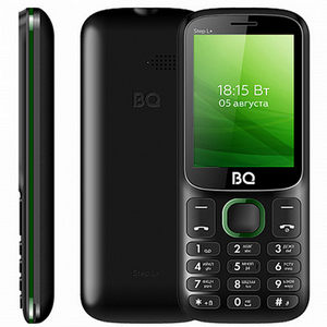 Телефон сотовый BQ 2440 Step L+ Black green