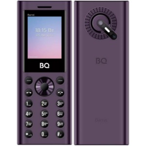 Телефон сотовый BQ 1858 Barrel Purple Black