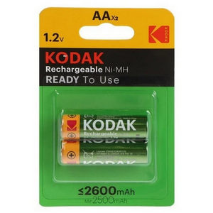 Аккумулятор Kodak HR6 (2600мАч), блистер 2шт