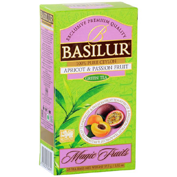 Чай Базилур Волшебные фрукты 25п*1,5г Абрикос маракуйя