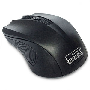 Мышь CBR CM 404 USB black (беспроводная)