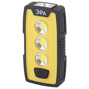 Фонарь ЭРА "Практик" RB-802 6Вт COB + 1Вт LED, 3хR03, крючок