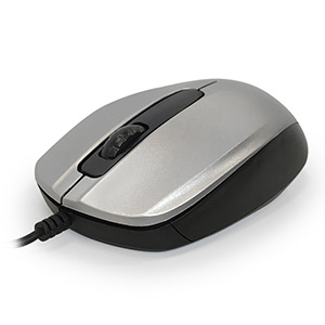 Мышь CBR CM 117 USB silver