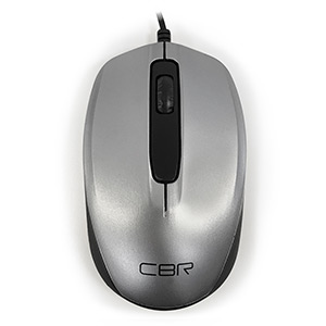 Мышь CBR CM 117 USB silver