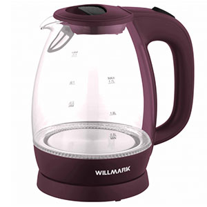 Чайник Willmark WEK-1705GC (вишневый)