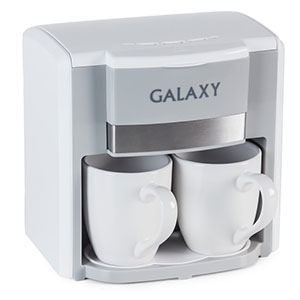 Кофеварка Galaxy GL 0708 (белая)