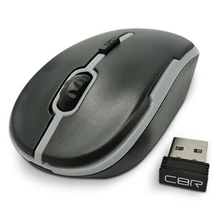 Мышь CBR CM 420 USB grey (беспроводная)