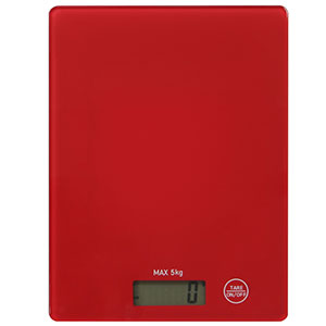 Весы кухонные Willmark WKS-511D (красные)