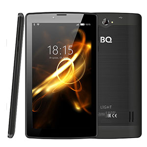 Планшетный ПК BQ 7083G Light 3G, 8Gb + 1Gb, 7" black