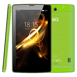 Планшетный ПК BQ 7083G Light 3G, 8Gb + 1Gb, 7" green