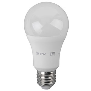 Лампа светодиодная  ЭРА LED A60-17w-827-E27 теплый свет