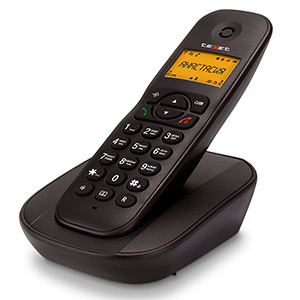 Телефон teXet TX-D4505A черный