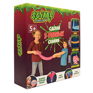 Набор "Slime" средний "Лаборатория", 3 в 1 300 г (SS300-1)