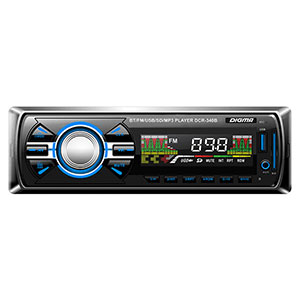 Автопроигрыватель Digma DCR-340B Bluetooth