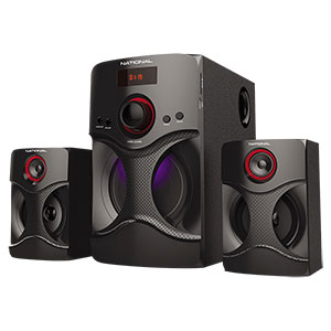 Акустика National NAS-1280 (2.1) USB, SD, BT, FM-радио