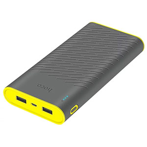 Резервный аккумулятор Hoco B31 Rege Grey 20000 mAh 2 USB (2.1A + 2.1A)