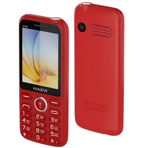 Телефон сотовый Maxvi K15n Red