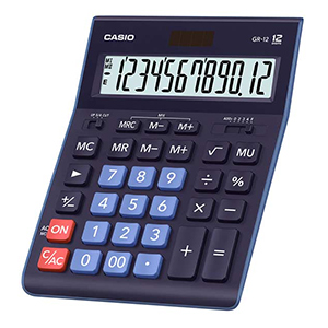Калькулятор Casio GR-12BU