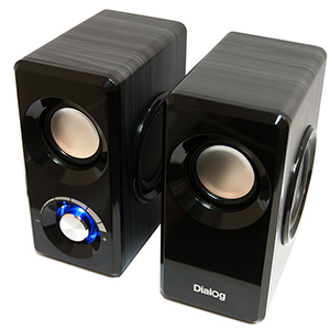 Акустика Dialog AST-25UP Stride (2*3W) чер.