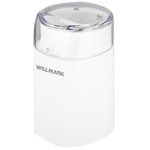 Кофемолка Willmark WCG-215 белая