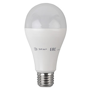 Лампа светодиодная ЭРА LED ЭКО A65-20w-840-E27 холодный свет