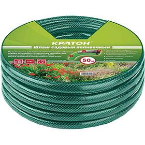Шланг поливочный Кратон 3 / 4", 50 м