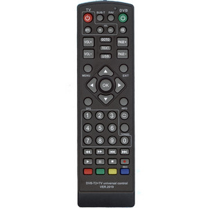 Пульт ДУ для цифровых ТВ приставок универсальный DVB-T2 + TV (2410)