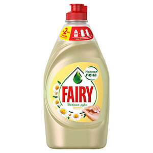 Средство для мытья посуды FAIRY Нежные руки Ромашка и витамин Е 450 мл