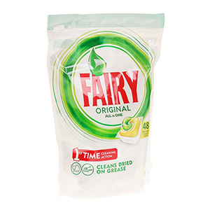 Капсулы для ПММ FAIRY All in 1 Лимон, 48шт