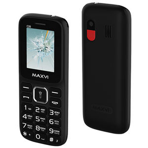 Телефон сотовый Maxvi C26 Black