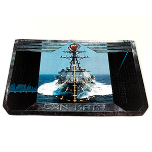 Коврик для мыши Dialog PGK-07 Warship Gan-Kata (ткань+рез, 300х235х3мм), для игровых мышей, 00105876