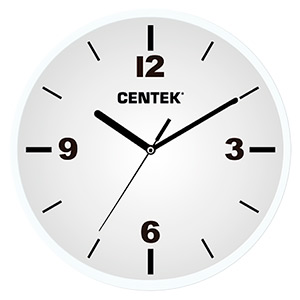Часы Centek СТ-7102 White