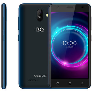 Смартфон BQ 5046L Choice LTE, 4G, 16Gb + 2Gb Deep Blue