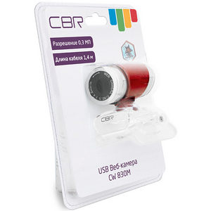 Веб-камера CBR CW-830M Red