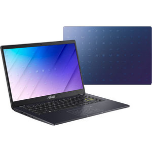 Ноутбук ASUS VivoBook E410MA-EB338T / Pen N5030 / 4Gb / SSD256Gb / shared / WiFi / Cam / BT / W10 blue