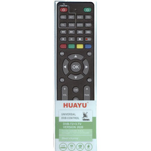 Пульт ДУ для цифровых ТВ приставок универсальный Huayu DVB-T2 + 3 + TV (1573)
