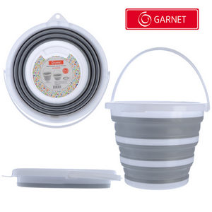 Ведро складное круглое Garnet GR-CH44323A (силкон; 10 л)