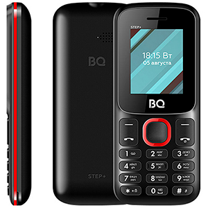 Телефон сотовый BQ 1848 Step+ Black Red