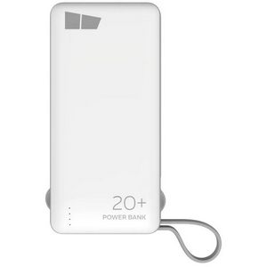 Резервный аккумулятор More choice PB42S-20 20000 mAh USB (2.1A) + Type-C (2.1A) White