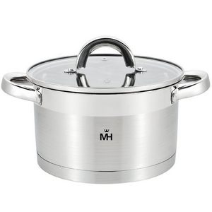 Кастрюля MercuryHaus MC-1692 Turno сталь 18 / 10 (1,8 л, 16 см)