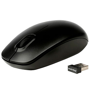 Мышь Smartbuy ONE 300AG-K black USB (беспроводная)