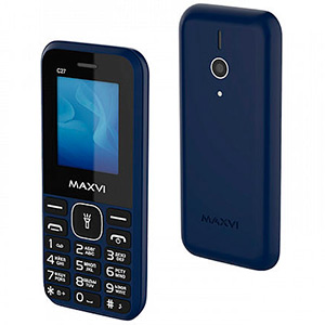 Телефон сотовый Maxvi C27 Blue