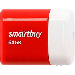 Накопитель Flash Smartbuy 64Gb LARA Red (SB64GBLARA-R)