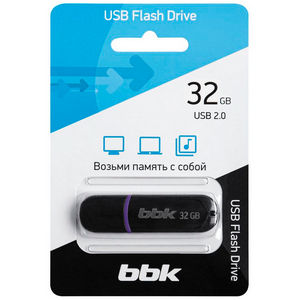 Накопитель Flash BBK 32GB JET black